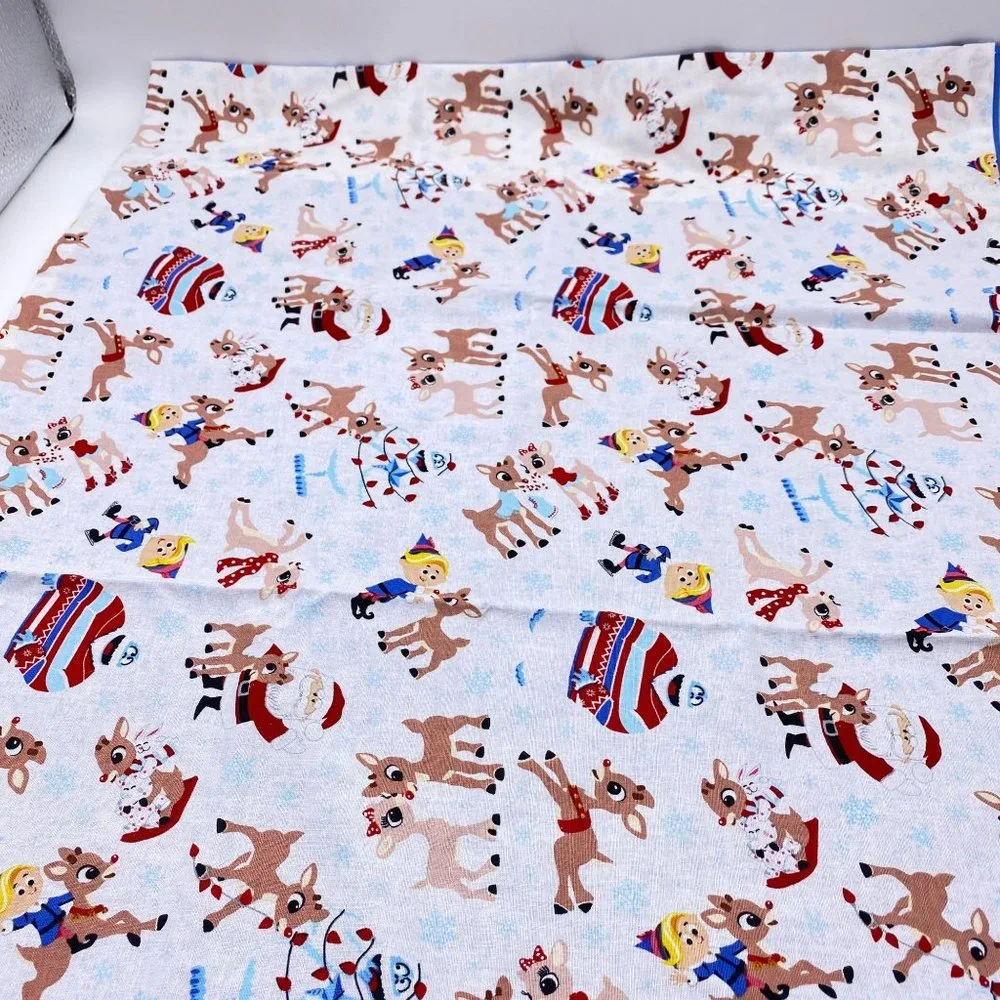 Rudolf the Red Nose Reindeer queen size handmade pillowcase misfit toys Herbie‎